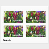 Gefeliciteerd, lentevloeren #5 Stickers (Vel)