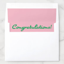Gefeliciteerd Leuke Casual Groen Roze Preppy