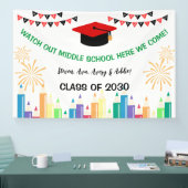 Gefeliciteerd Leuke en kleurrijke Party Banner (Beurs)