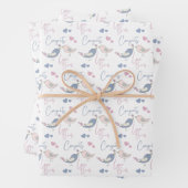 Gefeliciteerd Liefdesvogels Inpakpapier  Vel (In situ)