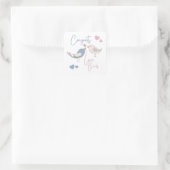 Gefeliciteerd Liefdesvogels Stickers (Tas)