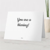 Gefeliciteerd Lisa Kaart (Achterkant)