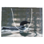 Gefeliciteerd Loon Bag Large Cadeautasje (Achterkant)