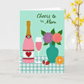 Gefeliciteerd Ma kaart (Gele Bloem)