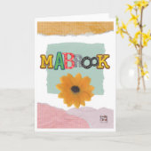 Gefeliciteerd - Mabrook Kaart (Gele Bloem)