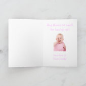 Gefeliciteerd mam van nieuwe baby Kaart (Binnen)