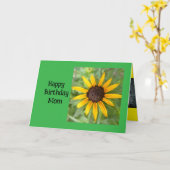 Gefeliciteerd Mama Black Eyed Susan  Kaart (Gele Bloem)