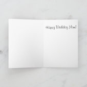 Gefeliciteerd Mama Moeder Humor Grappig Kaart (Binnen)