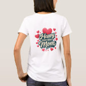 Gefeliciteerd mama t-shirt (Achterkant)