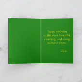 Gefeliciteerd Mama Zwarte Ogen Susan Wilde Bloem Kaart (Binnen)