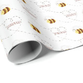 Gefeliciteerd mammie om papier te pakken (Rol Hoek)