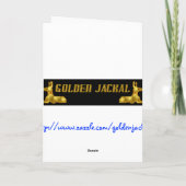 Gefeliciteerd man met pinguïn kaart (Achterkant)