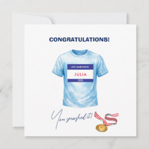 Gefeliciteerd Marathonloper Kaart