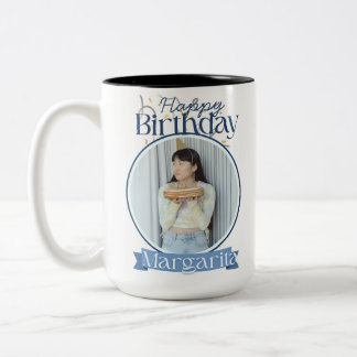 Gefeliciteerd Margarita mok | Aangepaste naam foto