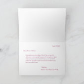 Gefeliciteerd Medisch Dokter Afstuderen Kaart (Binnen)