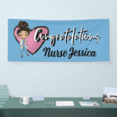 Gefeliciteerd medische RN verpleegster Spandoek (Beurs)