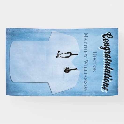 Gefeliciteerd Medische School Spandoek (Horizontaal)