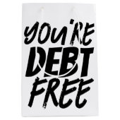 Gefeliciteerd Medium Cadeauzakje (Voorkant)