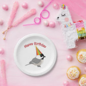 Gefeliciteerd Meesje Papieren Bordje (Feest)