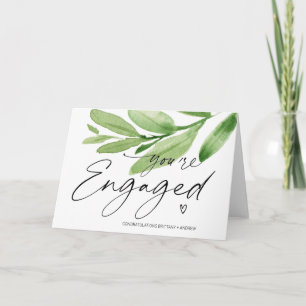 Gefeliciteerd! Meneer en mevrouw Eucalyptus zijn v Kaart