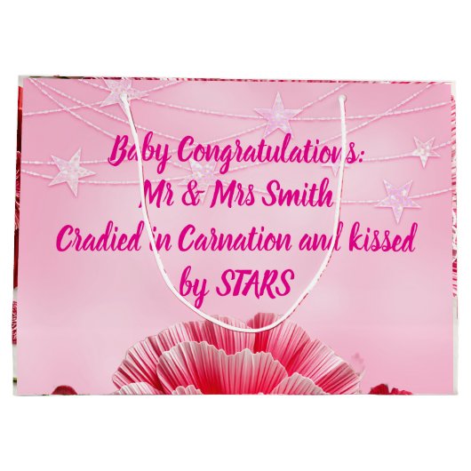 Gefeliciteerd meneer en mevrouw. [naam] Een ziel i Groot Cadeauzakje (Achterkant)