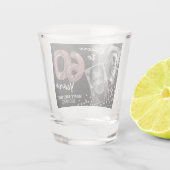 Gefeliciteerd met 60 jaar 2 foto shot glas (Achterkant)
