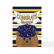 Gefeliciteerd met Active Duty Grandson