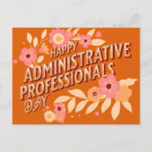 Gefeliciteerd met Administrative Professionals Dag Feestdagenkaart (Voorkant)