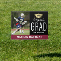 Gefeliciteerd met Afstudeerder Black & Maroon Afst