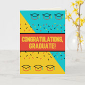 Gefeliciteerd met Afstuderen Card Kaart (Gele Bloem)