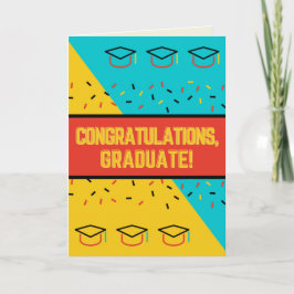 Gefeliciteerd met Afstuderen Card Kaart