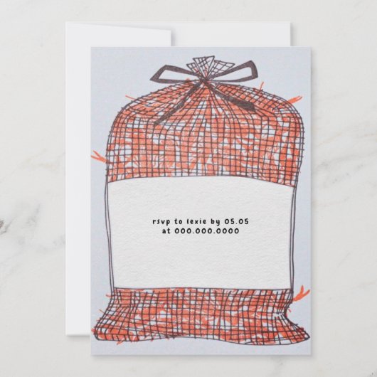 Gefeliciteerd met Afstuderen Crawfish Boil Party Kaart (Achterkant)