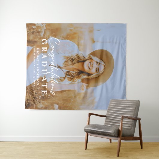 Gefeliciteerd met Afstuderen fotograaf Partij Wandkleed (In Situ (horizontaal))