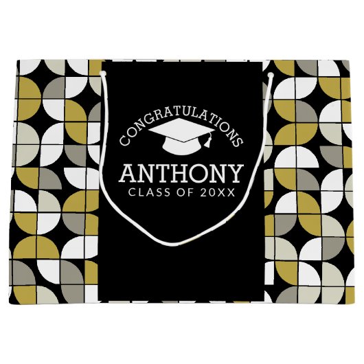 Gefeliciteerd met Afstuderen studiepunt MCM Groot Cadeauzakje (Voorkant)