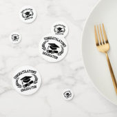 Gefeliciteerd met Afstuderen Table Confetti (Groep)