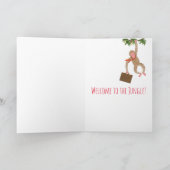 Gefeliciteerd met afstuderen van Funny Mapkey Kaart (Binnen)