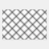 Gefeliciteerd met Afstuderen zwarte afkorting Inpakpapier Vel (Voorkant 2)