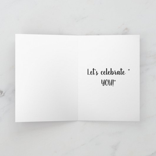 GEFELICITEERD MET *ALLE LIEFDE* MET JE VERJAARDAG  KAART (Binnen)