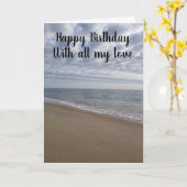 GEFELICITEERD MET *ALLE LIEFDE* MET JE VERJAARDAG  KAART (Gele Bloem)