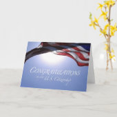 Gefeliciteerd met Amerikaans staatsburgerschap vla Kaart (Gele Bloem)