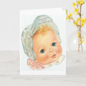 - Gefeliciteerd met Baby Girl, Kaart (Gele Bloem)