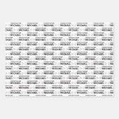 Gefeliciteerd met Basketball Wrapping Paper Sheets (Voorkant 2)