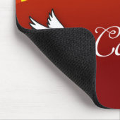 Gefeliciteerd met bevestiging Dove met Gold en Re Muismat (Hoek)