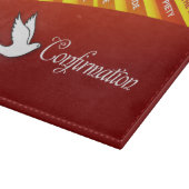 Gefeliciteerd met bevestiging Dove met Gold en Re Snijplank (Hoek)