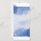 "Gefeliciteerd met Blue Blooms" (Achterkant)