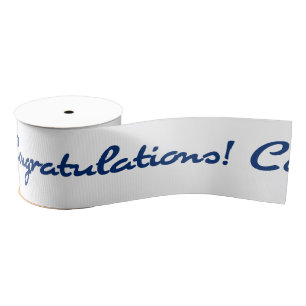 Gefeliciteerd met Blue Resistance Grosgrain Lint