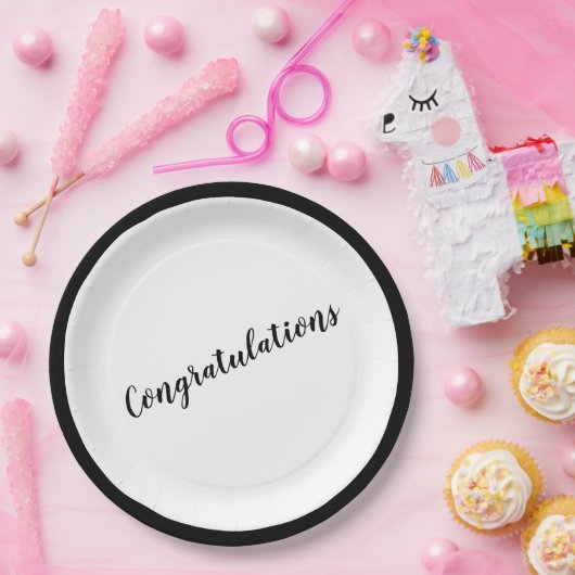 Gefeliciteerd met Bord papier voor partners (Feest)