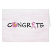 Gefeliciteerd met borstkanker (Voorkant Horizontaal)