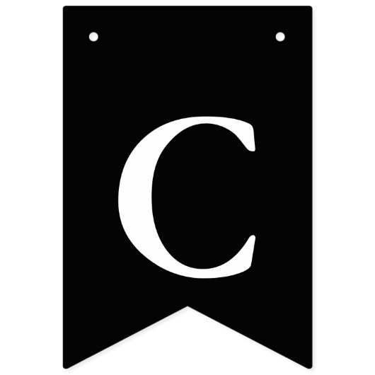 Gefeliciteerd met Bunting Banner (Eerste vlag)