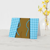 Gefeliciteerd met Colonoscopie, Open Gown Kaart (Gele Bloem)